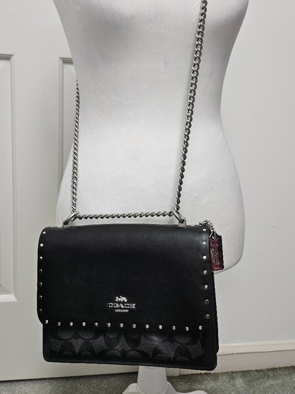 Black Coach Crossbody Bag